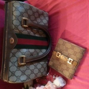 Vintage Gucci Monogram Bag